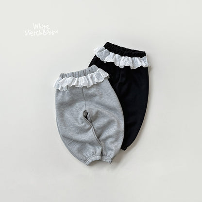 [PRE-ORDER] Rosy Frill Pants