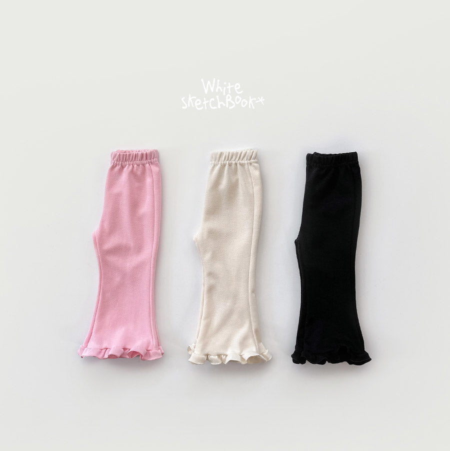 [PRE-ORDER] Frill Boot-Cut Pants