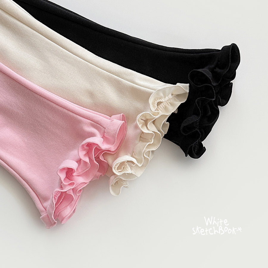 [PRE-ORDER] Frill Boot-Cut Pants