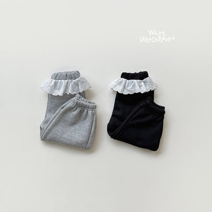 [PRE-ORDER] Rosy Frill Pants