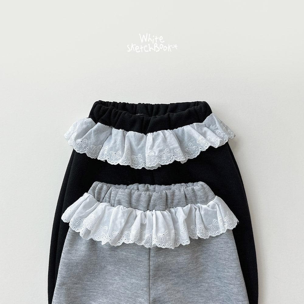[PRE-ORDER] Rosy Frill Pants