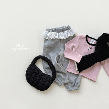 [PRE-ORDER] Rosy Frill Pants