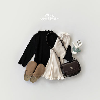 [PRE-ORDER] Frill Boot-Cut Pants