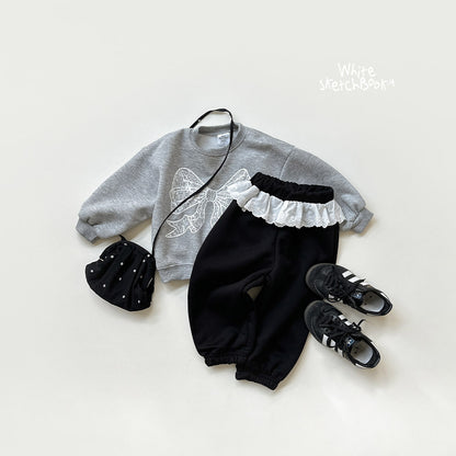 [PRE-ORDER] Rosy Frill Pants