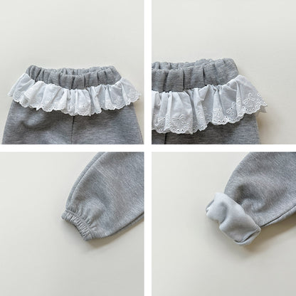 [PRE-ORDER] Rosy Frill Pants