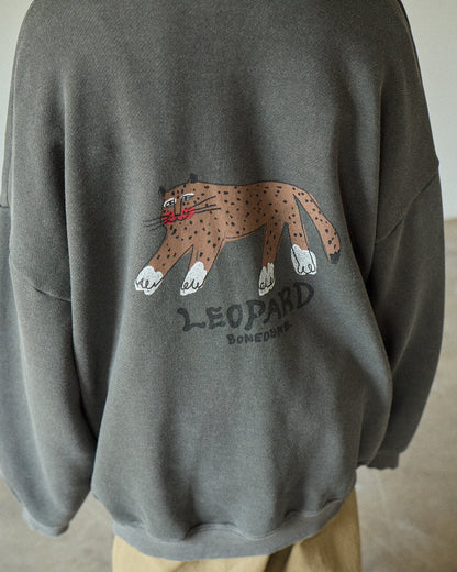 [PRE-ORDER] Leopard Hoodie Zip-Up Jacket
