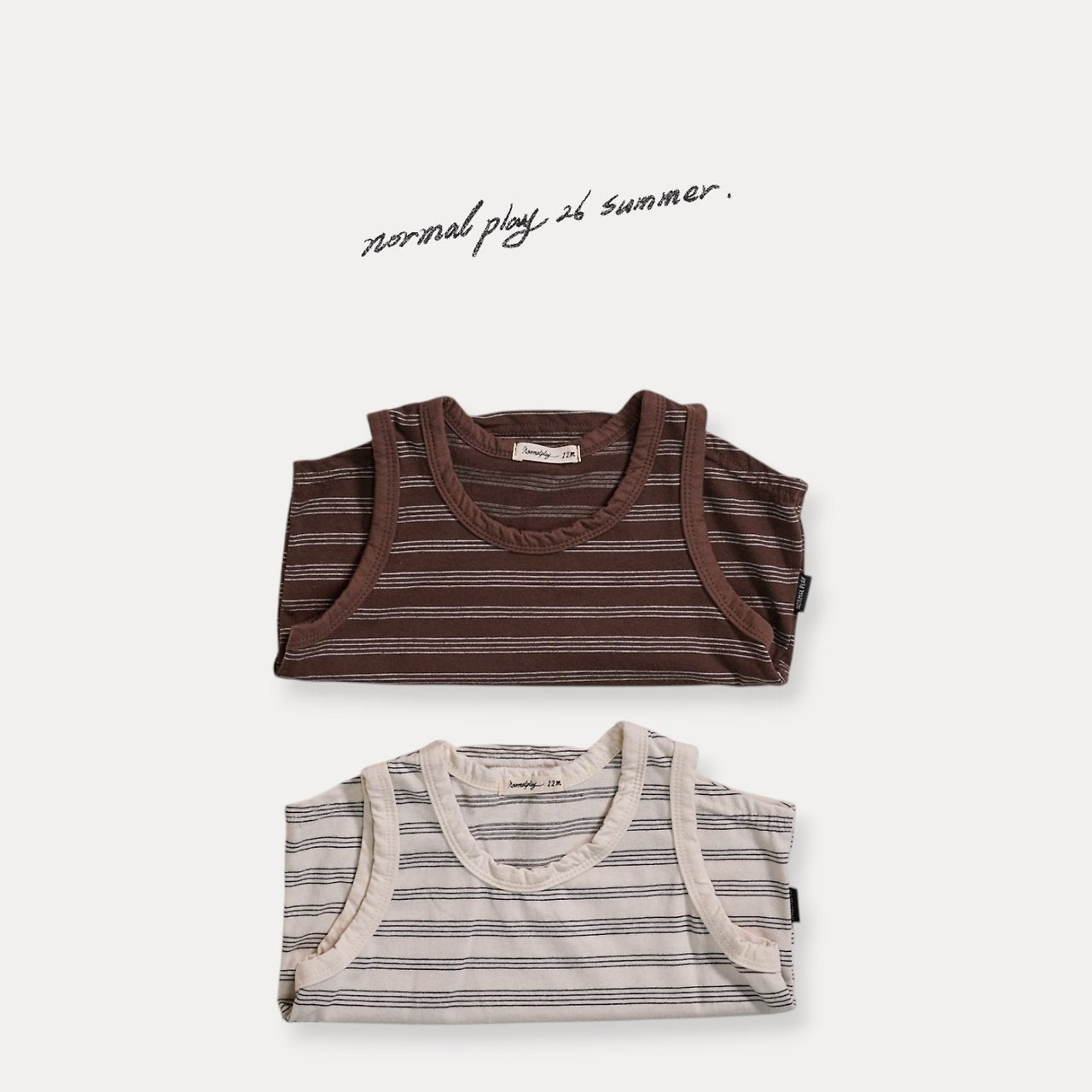 [PRE-ORDER] Choco Sleeveless T-Shirts