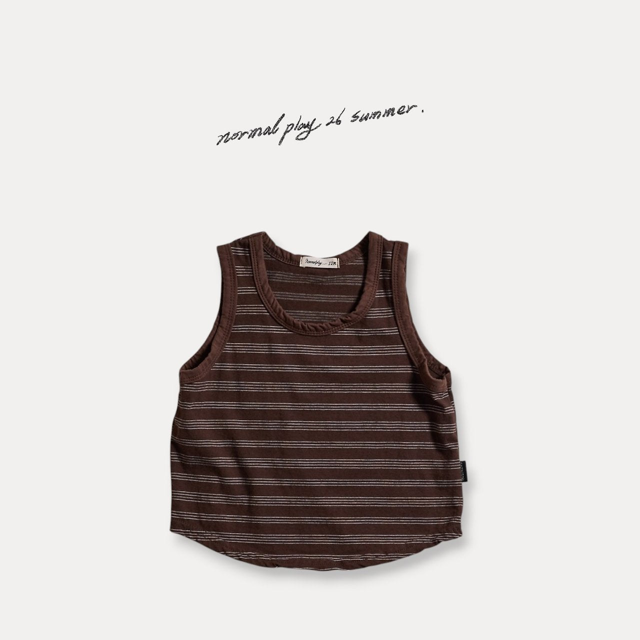 [PRE-ORDER] Choco Sleeveless T-Shirts