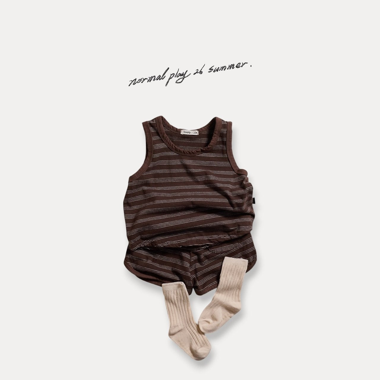 [PRE-ORDER] Choco Sleeveless T-Shirts