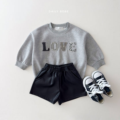 [PRE-ORDER] Love Patch Sweatshirts