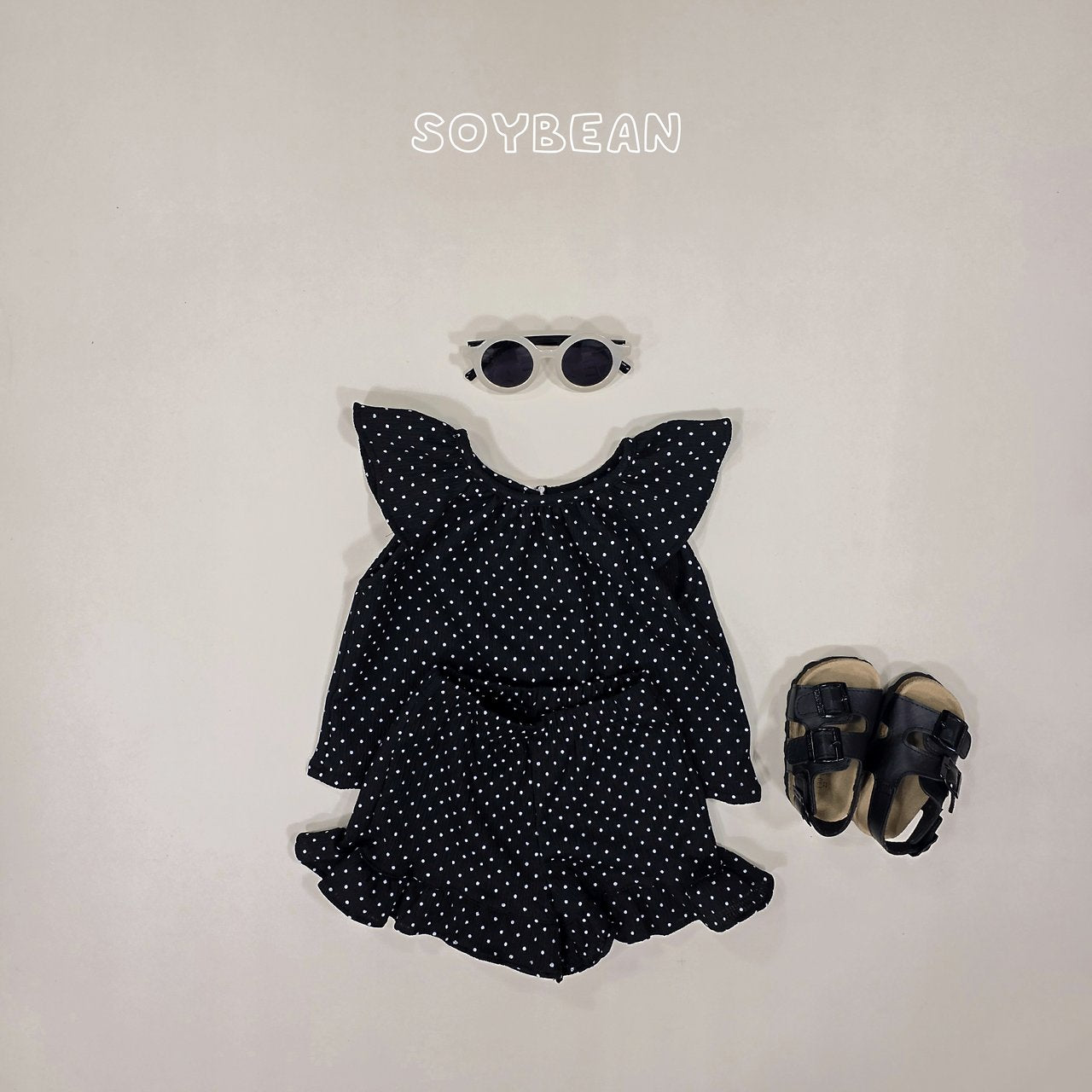 [PRE-ORDER] Dot Wing Top Bottom Set