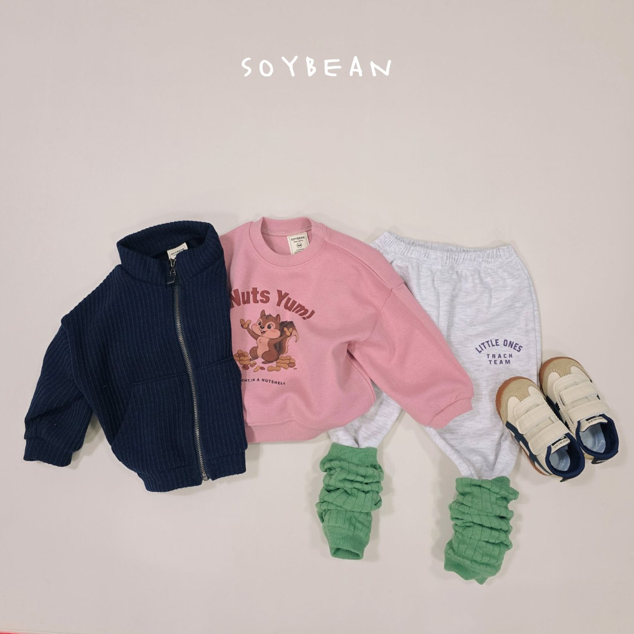 Nuts Sweatshirts [Pink/JM(8-9yr)]