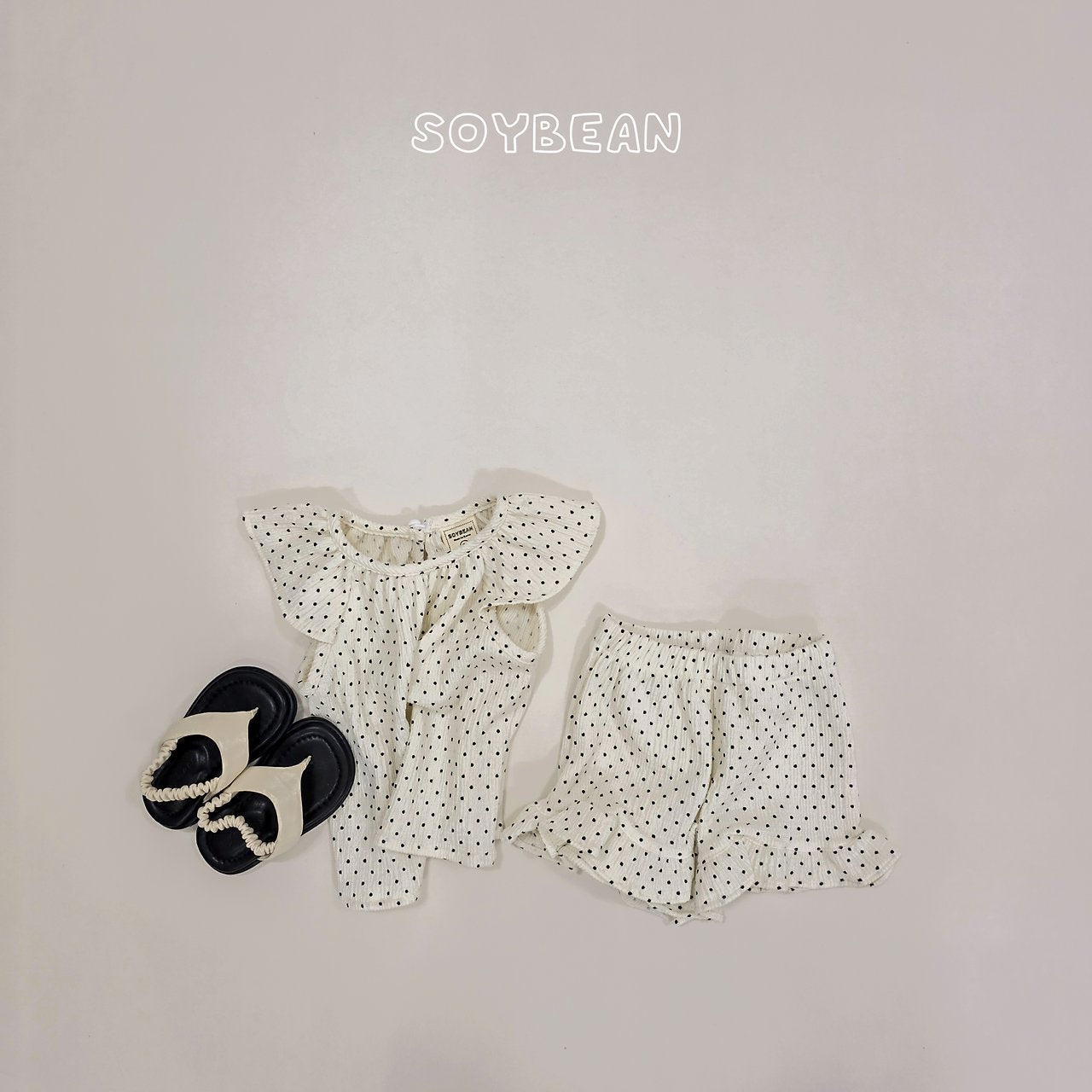 [PRE-ORDER] Dot Wing Top Bottom Set