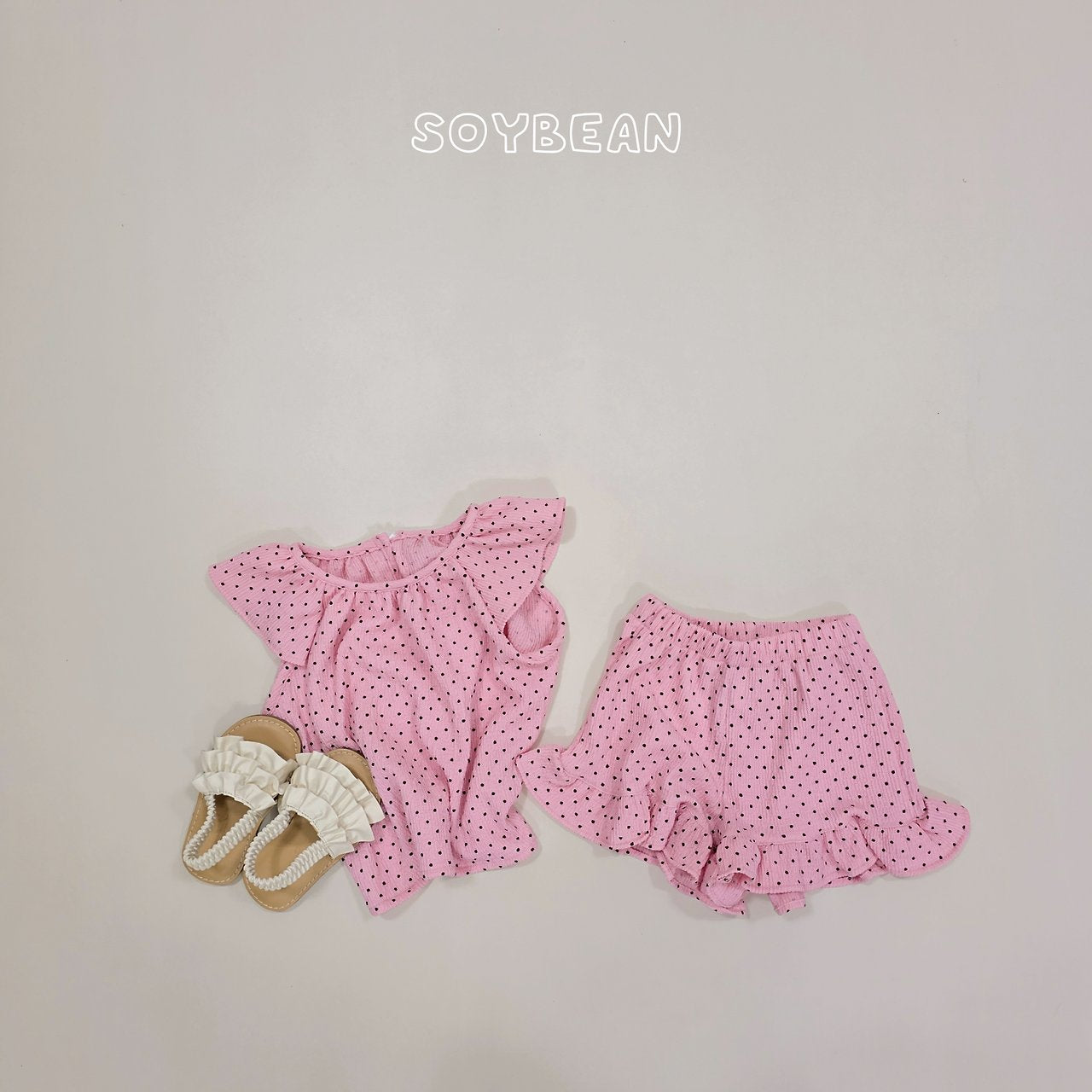 [PRE-ORDER] Dot Wing Top Bottom Set
