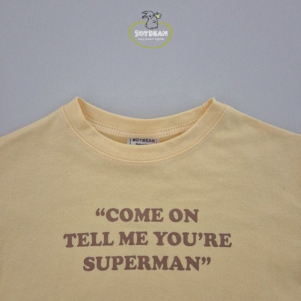 Superman Layered T-Shirts [Red/M(3-4yr)]