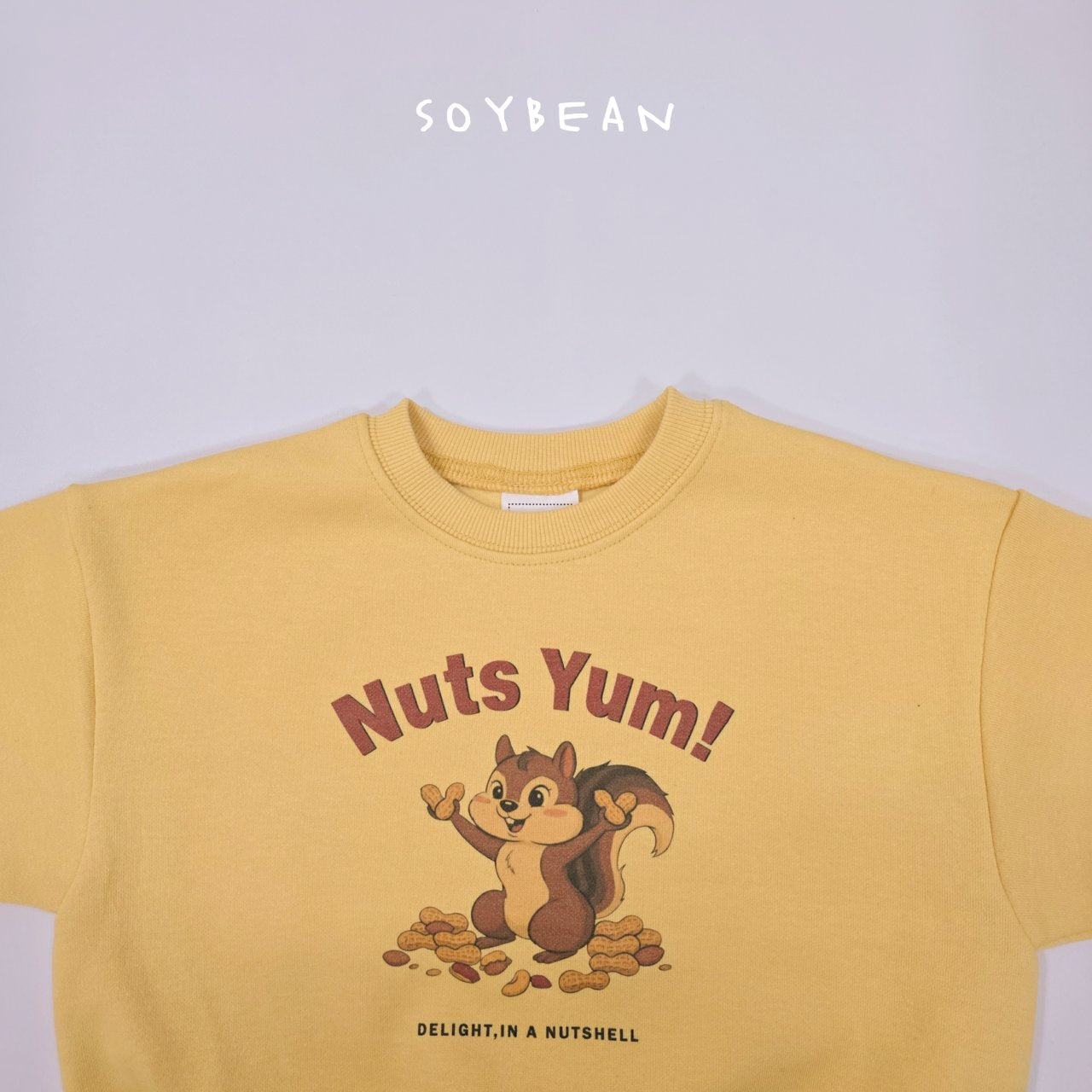 Nuts Sweatshirts [Pink/JM(8-9yr)]