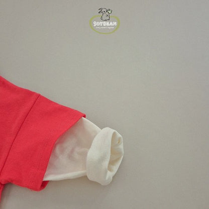 Superman Layered T-Shirts [Red/M(3-4yr)]