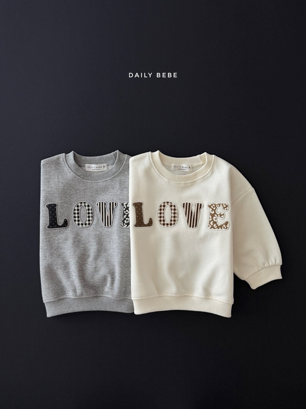 [PRE-ORDER] Love Patch Sweatshirts