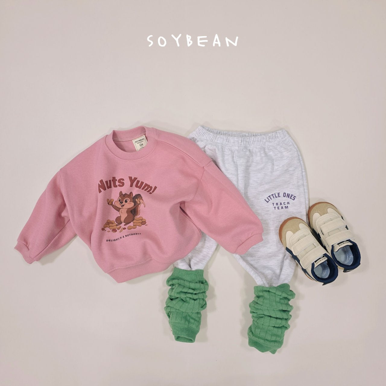 Nuts Sweatshirts [Pink/JM(8-9yr)]