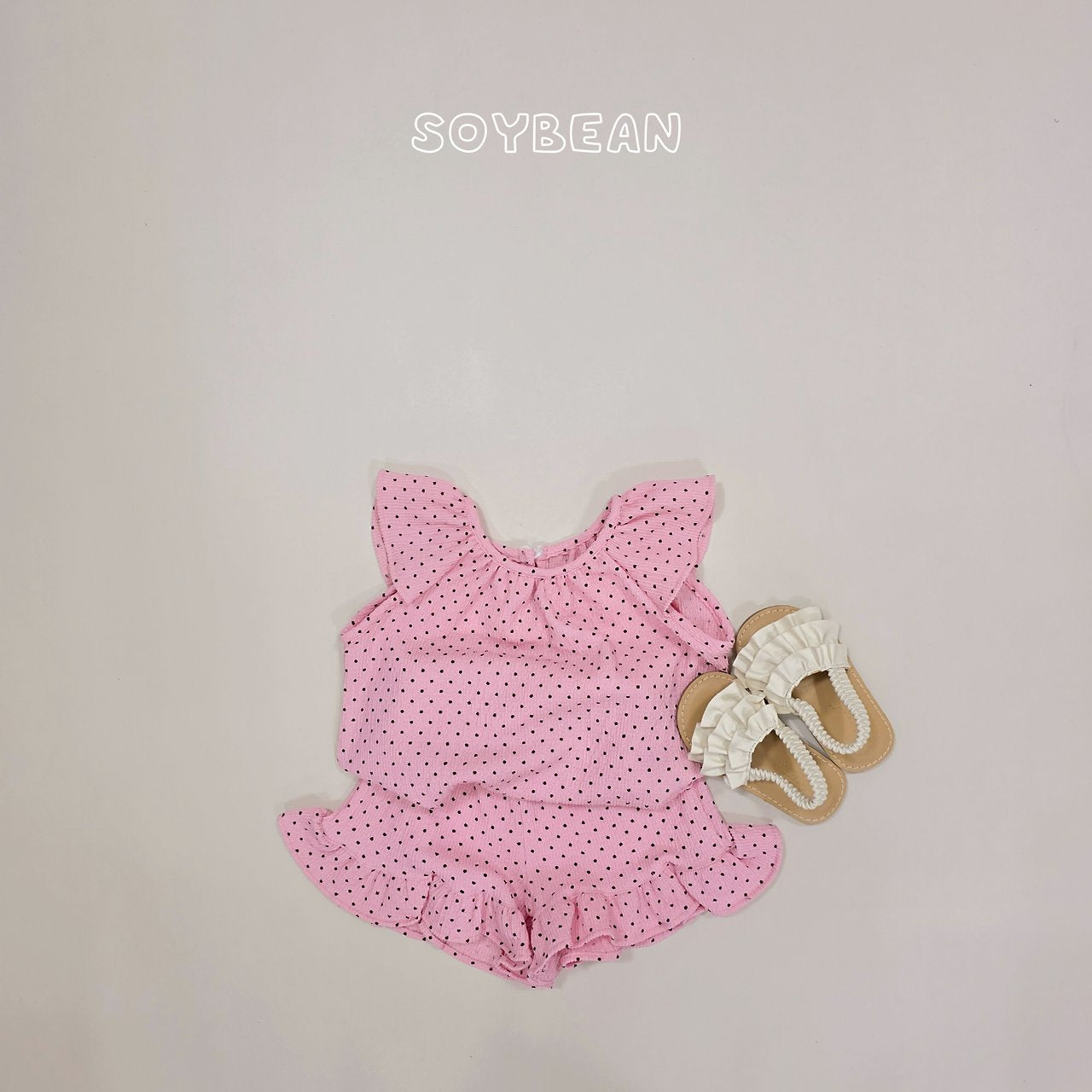 [PRE-ORDER] Dot Wing Top Bottom Set