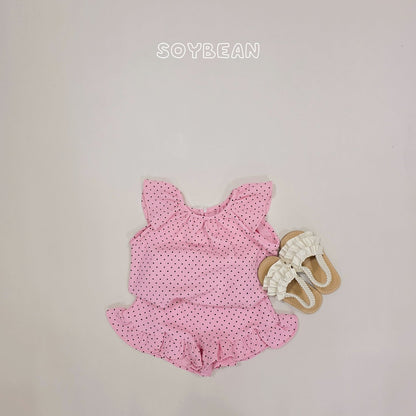 [PRE-ORDER] Dot Wing Top Bottom Set