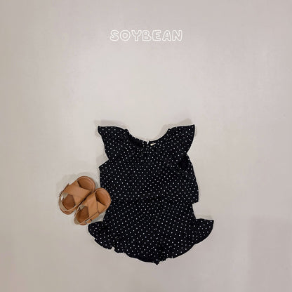 [PRE-ORDER] Dot Wing Top Bottom Set