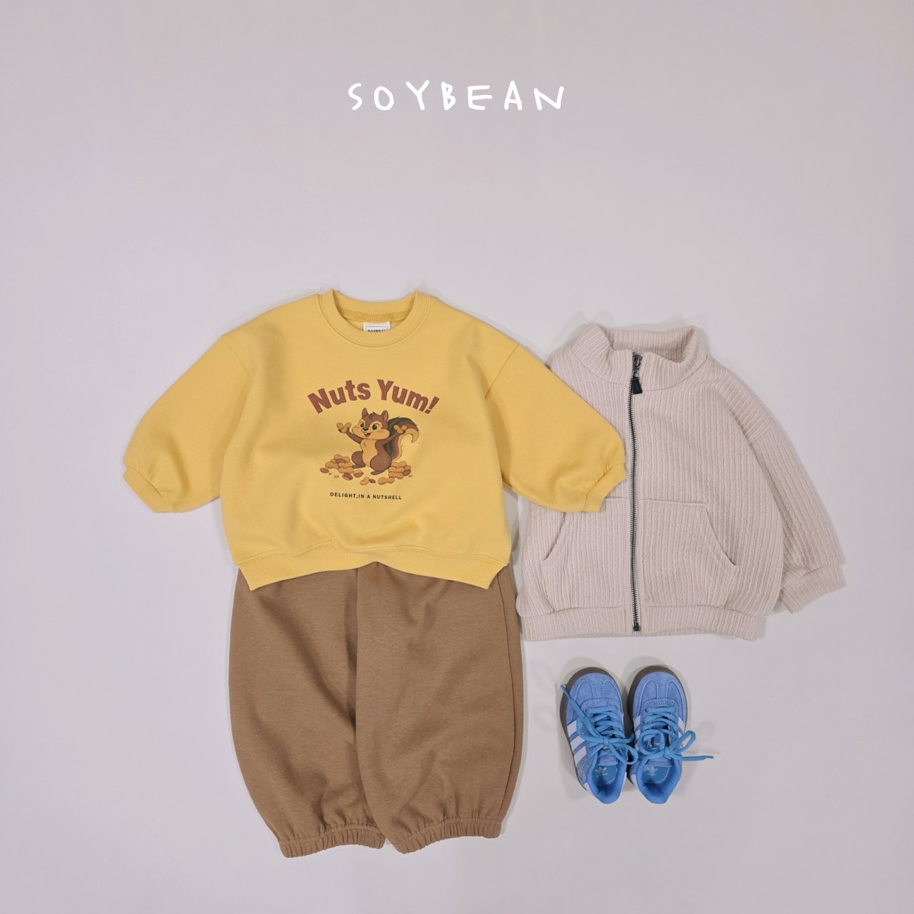 Nuts Sweatshirts [Pink/JM(8-9yr)]