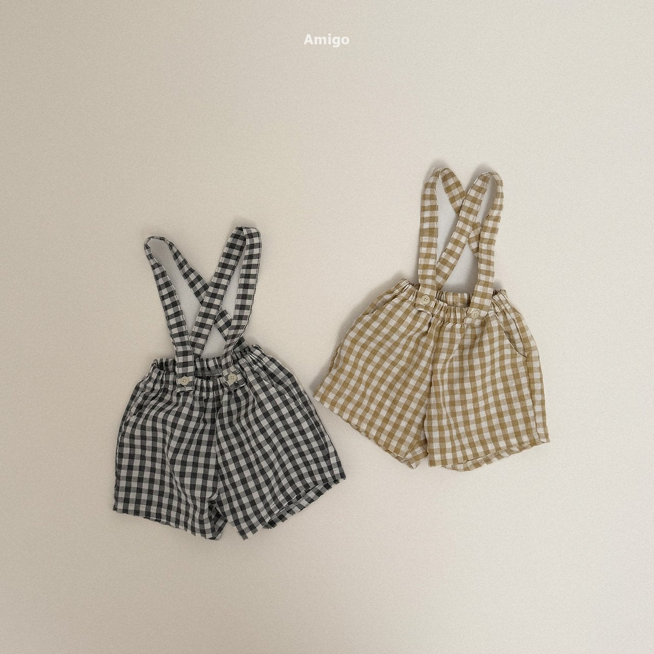 [PRE-ORDER] Check Suspender Pants