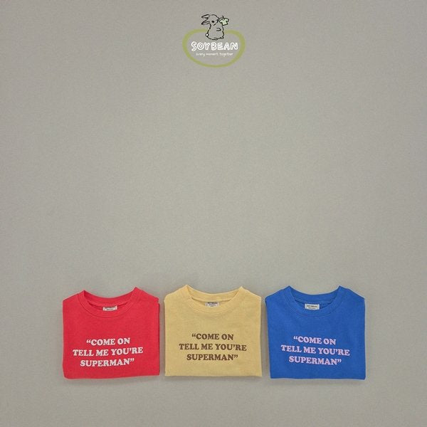 Superman Layered T-Shirts [Red/M(3-4yr)]