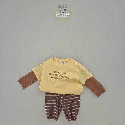 Superman Layered T-Shirts [Red/M(3-4yr)]