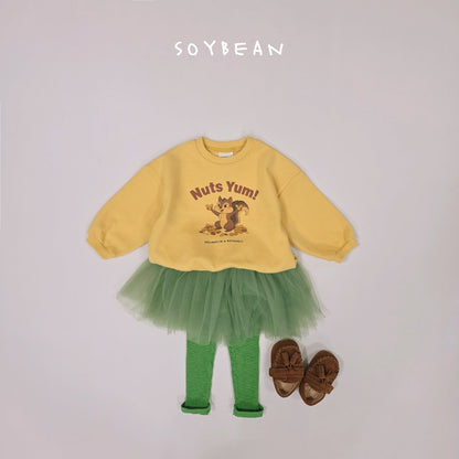 Nuts Sweatshirts [Pink/JM(8-9yr)]