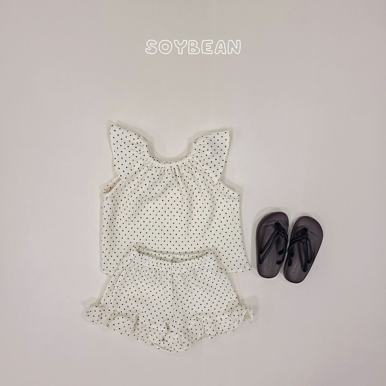 [PRE-ORDER] Dot Wing Top Bottom Set