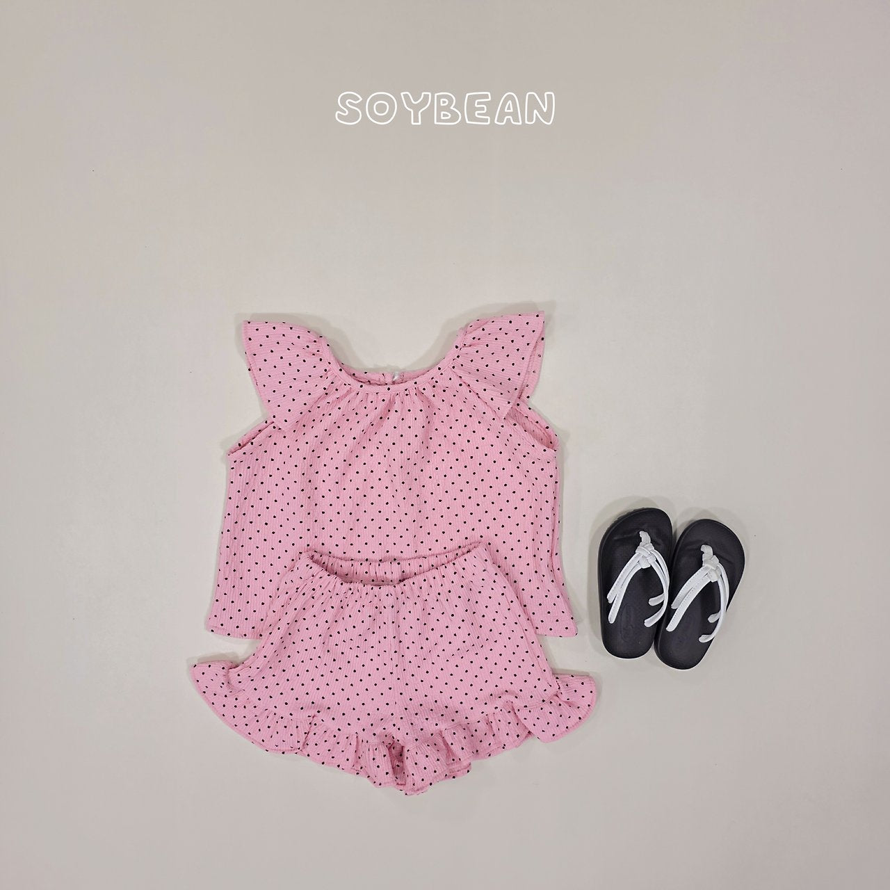 [PRE-ORDER] Dot Wing Top Bottom Set