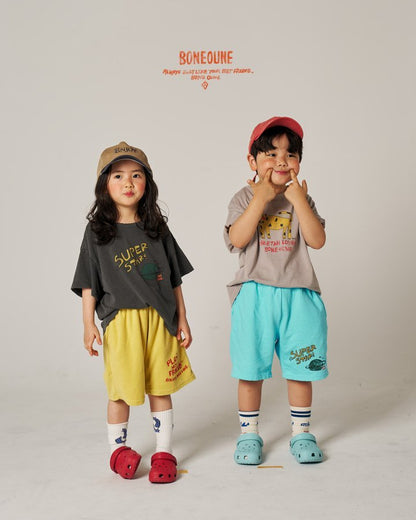 Red Cheek Cheetah T-Shirts [Cocoa/XS(1-2yr)]