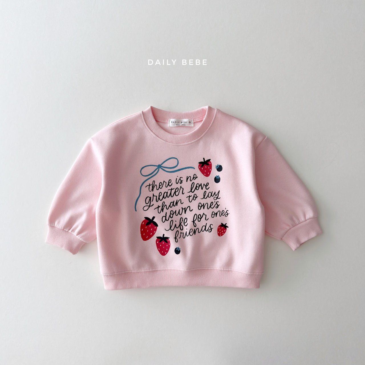 [PRE-ORDER] Strawberry Ribbon Sweatshirts