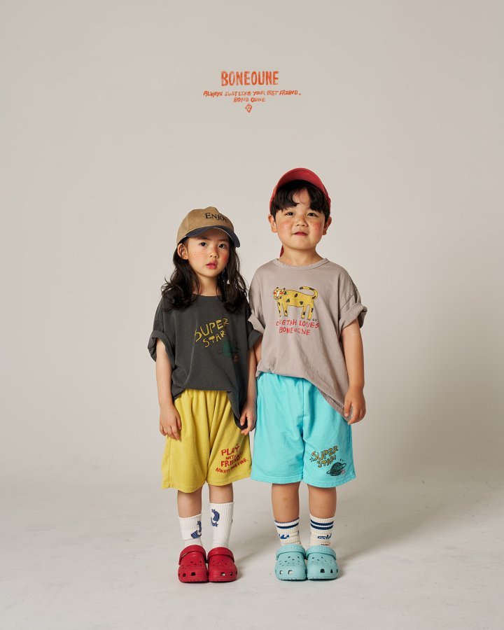 Red Cheek Cheetah T-Shirts [Cocoa/XS(1-2yr)]