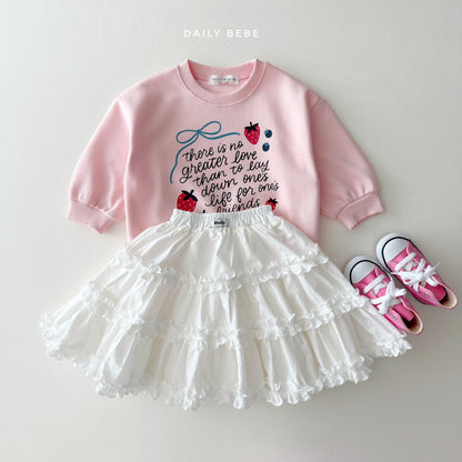 [PRE-ORDER] Strawberry Ribbon Sweatshirts