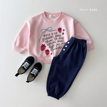 [PRE-ORDER] Strawberry Ribbon Sweatshirts