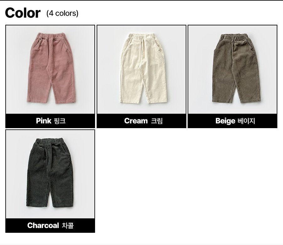 [PRE-ORDER] Baggy Corduroy Pants