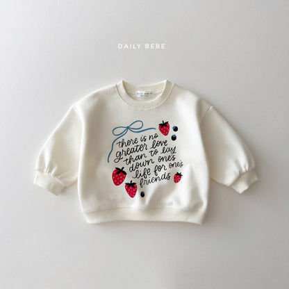 [PRE-ORDER] Strawberry Ribbon Sweatshirts