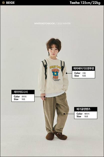 [PRE-ORDER] Baggy Corduroy Pants