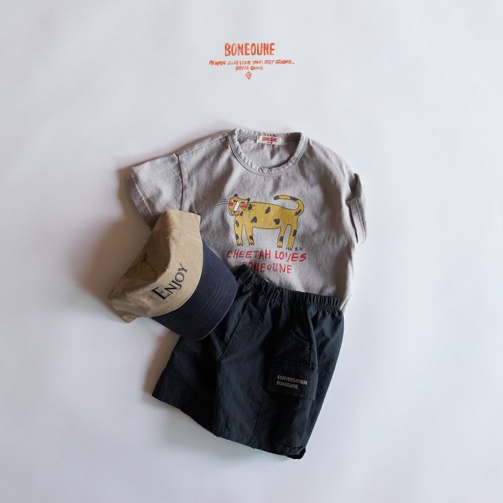 Red Cheek Cheetah T-Shirts [Cocoa/XS(1-2yr)]