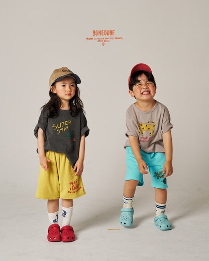Red Cheek Cheetah T-Shirts [Cocoa/XS(1-2yr)]