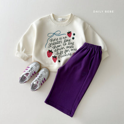 [PRE-ORDER] Strawberry Ribbon Sweatshirts
