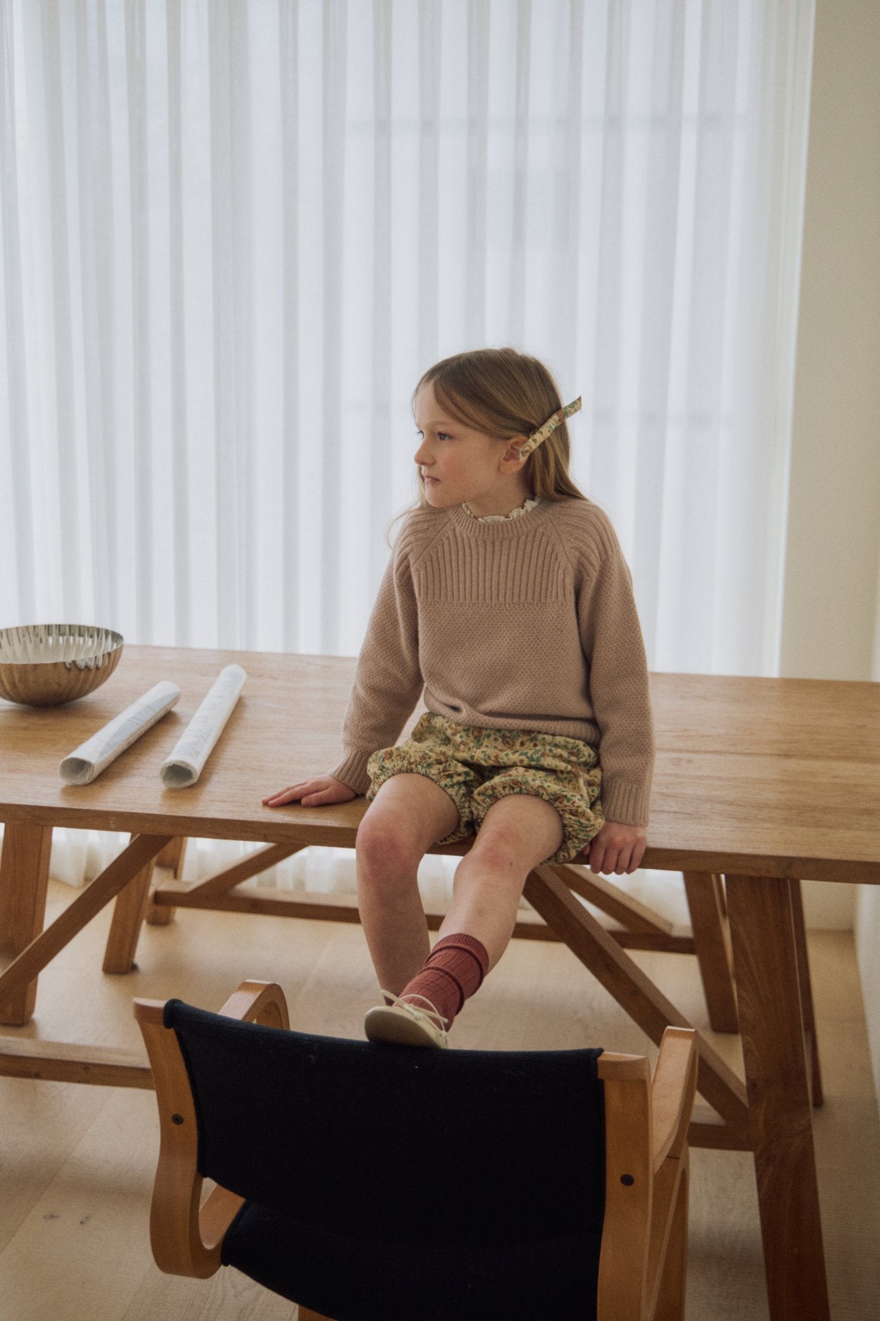 [PRE-ORDER] Koi Flower Ribbon Hair Clip