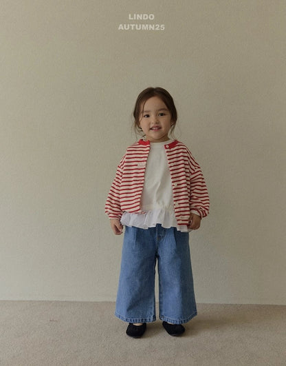 [PRE-ORDER] Ribbon Denim Pants