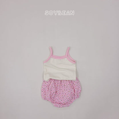 [PRE-ORDER] Pumpkin Floral Top Bottom Set