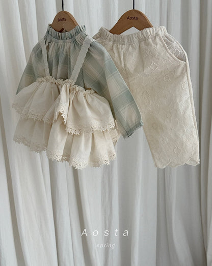 [PRE-ORDER] Le Check Blouse