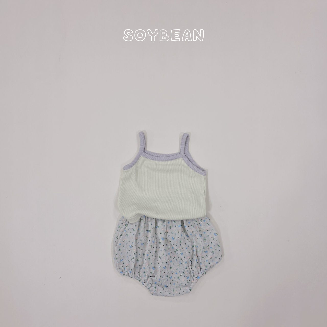 [PRE-ORDER] Pumpkin Floral Top Bottom Set