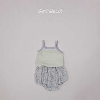 [PRE-ORDER] Pumpkin Floral Top Bottom Set